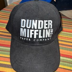 Dunder Mifflin The Office Black Baseball Cap
